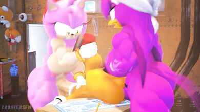 Amy & Wave's Tail-Smashing Orgy
