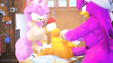 Amy & Wave's Tail-Smashing Orgy