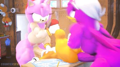 Amy & Wave's Tail-Smashing Orgy