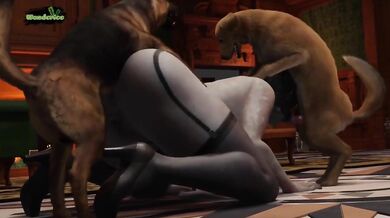 The Lady Dimitrescu and her Furry Fiends