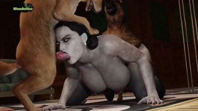 The Lady Dimitrescu and her Furry Fiends