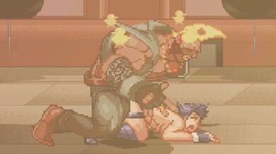Kuromaru Gets Nailed by Birdie