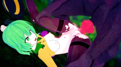 A young maiden is caught by a werewolf and his pack, but can she resist their animalistic urges?