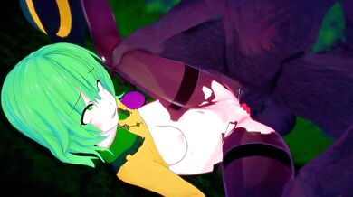 A young maiden is caught by a werewolf and his pack, but can she resist their animalistic urges?