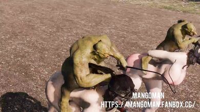 Goblins Fucking Humans in their Natural Habitat