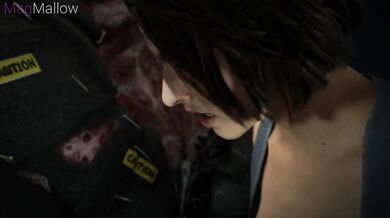 Jill's Deep Anal Invasion by Nemesis in MagMallow