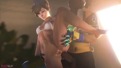 Anal Destruction with Lucio and Tracer