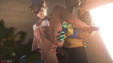 Anal Destruction with Lucio and Tracer