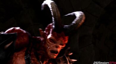 Mai Shiranui Takes on the Red Demon in a 26-Region Gangbang