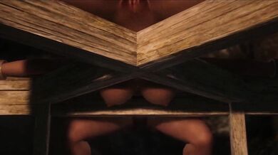 Bound and Gagged Dawnguard Captive Fucked by Vampire Pimp Izzyguy1234