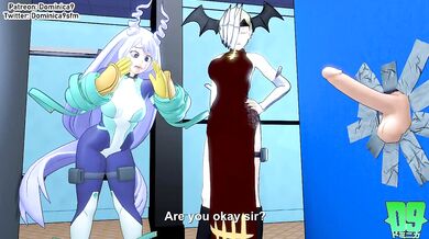 Nijiiro and Nankyoku's Anal Adventure with a Stranger