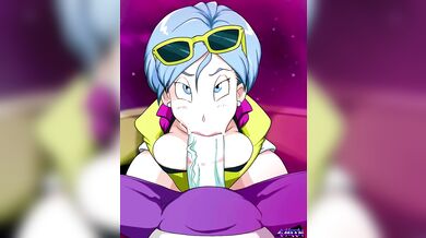 Jaco's Hard Cock Explodes in Bulma's Mouth