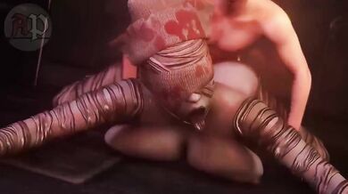 Naughty Nurse's Doggy Style Desires Fulfilled in Silent Hill