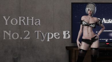 Nier Automata's Yorha 2B, Lives up to her Name as a Lazy Procrastinating Machine