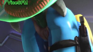 Alien Bound Bondage: Samantha and Her Space-Sexual Partner