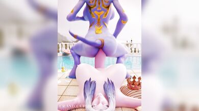 Epic Orgy with Draenei and Elf Futas in the Pool!