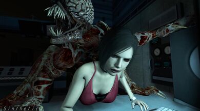 Licking Ada Wong's Synthetic Titties [XXX Hentai]