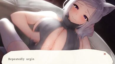 Shiro's Slutty Titjob in the Secret Village of Witches and Catgirls