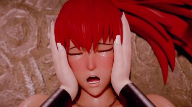 Leona Orochi Gets Taken by a Ravenous Female Futa Bouquetman