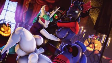 Halloween Night with MLP [blackjrXIII]