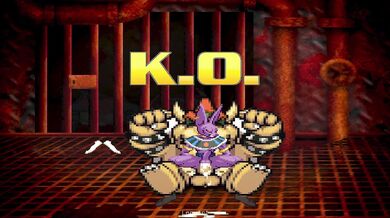 Busty Princess Peach and the Destruction of Universe 7 in Daddy Bowser's Hands [HD Remix]