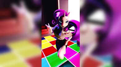 Rarity and Melvelvin's 4K Adventure on the Dance Floor