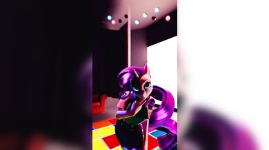 Rarity and Melvelvin's 4K Adventure on the Dance Floor