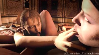 Girl on Girl Action: Quiet and Yennefer's Lesbian Lust (2016) - KamadevaSFM