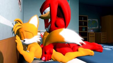 Knuckles X Tails: A Sonic the Hedgehog Gangbang Adventure