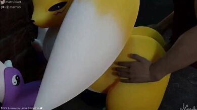 - Doggy Style with Renamon and Marrubi