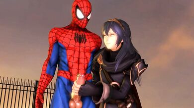 Luscious Lucina's Arachnid Adventure with Spider-Man