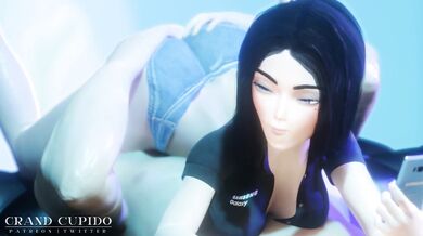 Samsung Slave's Cum-filled Throat Gets Nailed by Dirty Commish