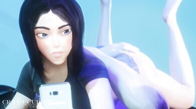 Samsung Slave's Cum-filled Throat Gets Nailed by Dirty Commish