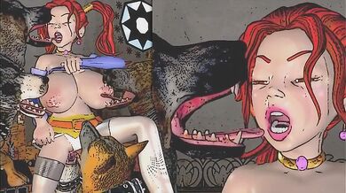 - Busty Babe Gets Fucked by a Giant Scorpion in 'Bestiality MP'