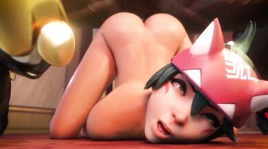 (Fart Warning) Kiriko and Doomfist's Anal Adventure