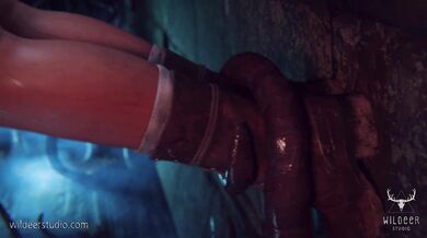 Anal Alien Abduction with Lara Croft - Wildest Fucks Ever!