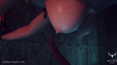 Anal Alien Abduction with Lara Croft - Wildest Fucks Ever!