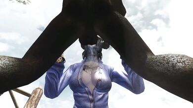 Orc Chieftain's Revenge on Khajiiti Virgin