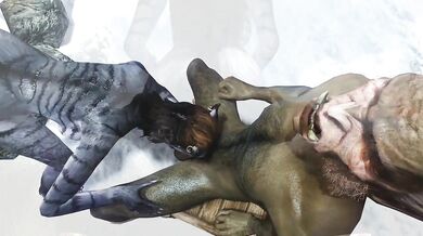 Orc Chieftain's Revenge on Khajiiti Virgin