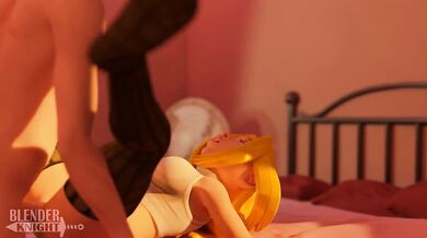 Hannah's Inability to Follow Directions Leads to an Explosive Orgasm - BlenderKnight