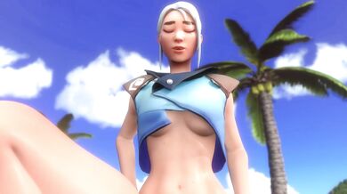 Tits, Tail and Lassoes: Jett Beach Cowgirl Rides Hard!