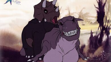 Daddy Topps' Rough Love with Fem Sharptooth