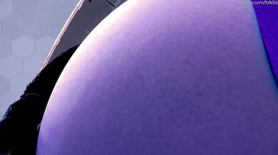 Gigantic Ass Destruction Featuring Widowmaker in Anime Form