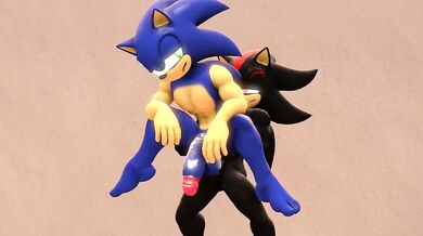Shadow Fucks Sonic's Ass on the Mtymac Planet!