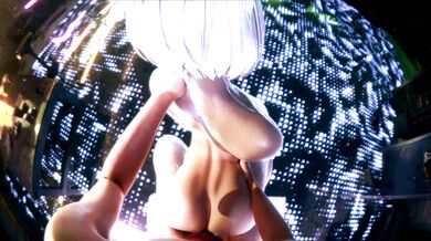 Nude Megaera in 2B Sci-Fi-Bar [4K]