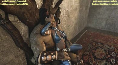 Kira's Naughty Ninja Kuties: Kitana and Goro's Sexual Training