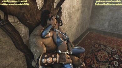 Kira's Naughty Ninja Kuties: Kitana and Goro's Sexual Training