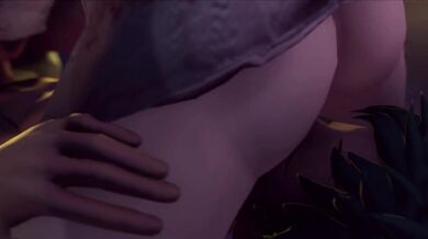 Tits and Ass of My Hero Academia Pair Tsuyu and Uraraka in Great Quality HD Video