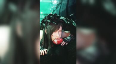 Tifa's Throat Tamer: Rekin3D's 4K BJ Adventure