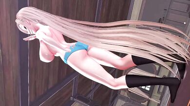Gokuraku Pure Land Asuna Ichinose's Wet and Wild Ride to Orgasmic Bliss